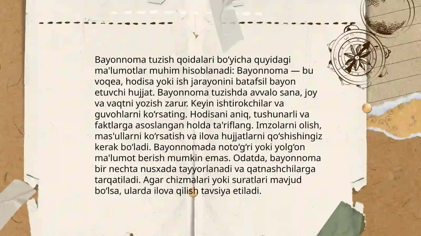 Ariza yozish tartibi 4