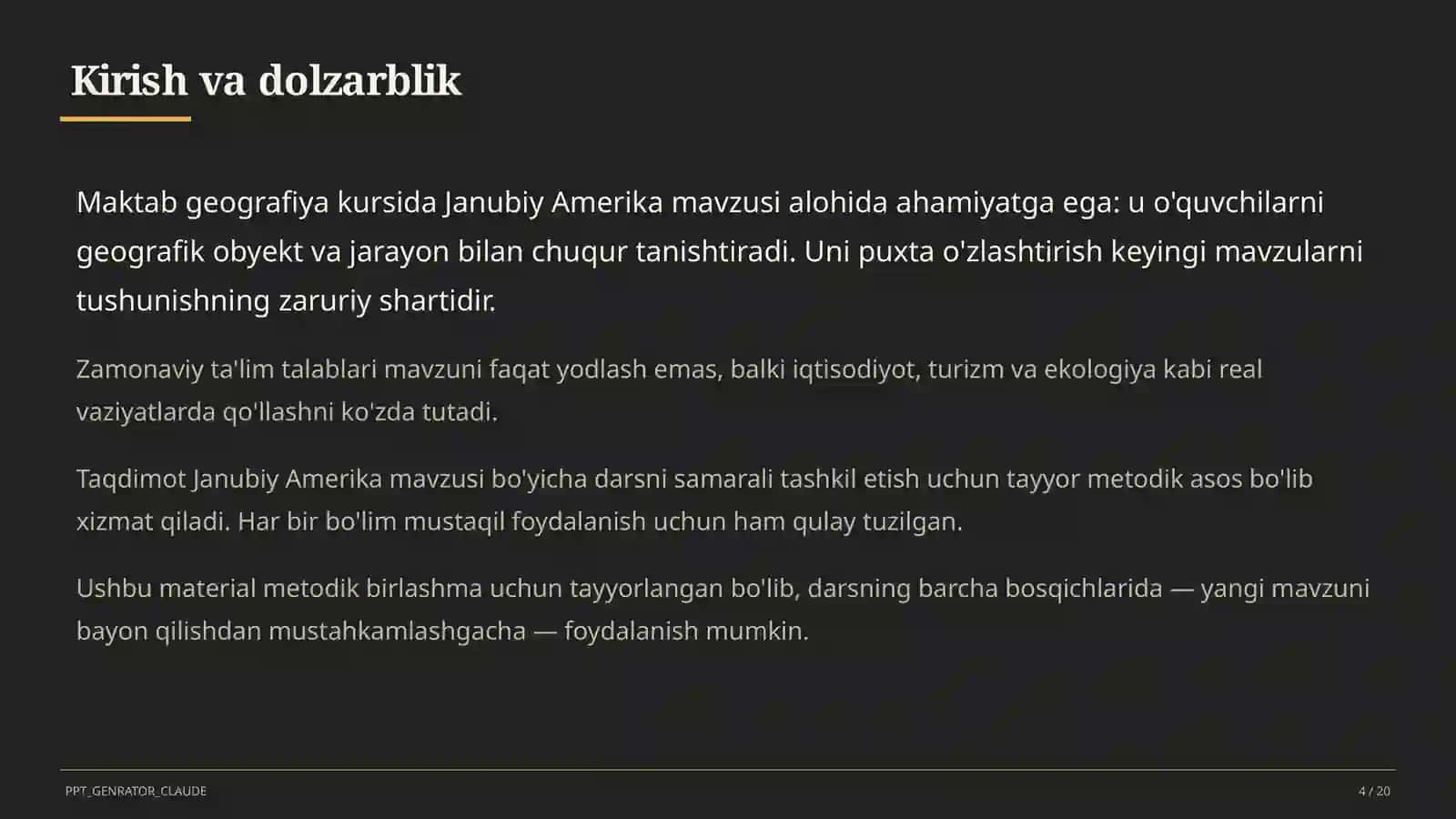 Janubiy Amerika (7-sinf) 4
