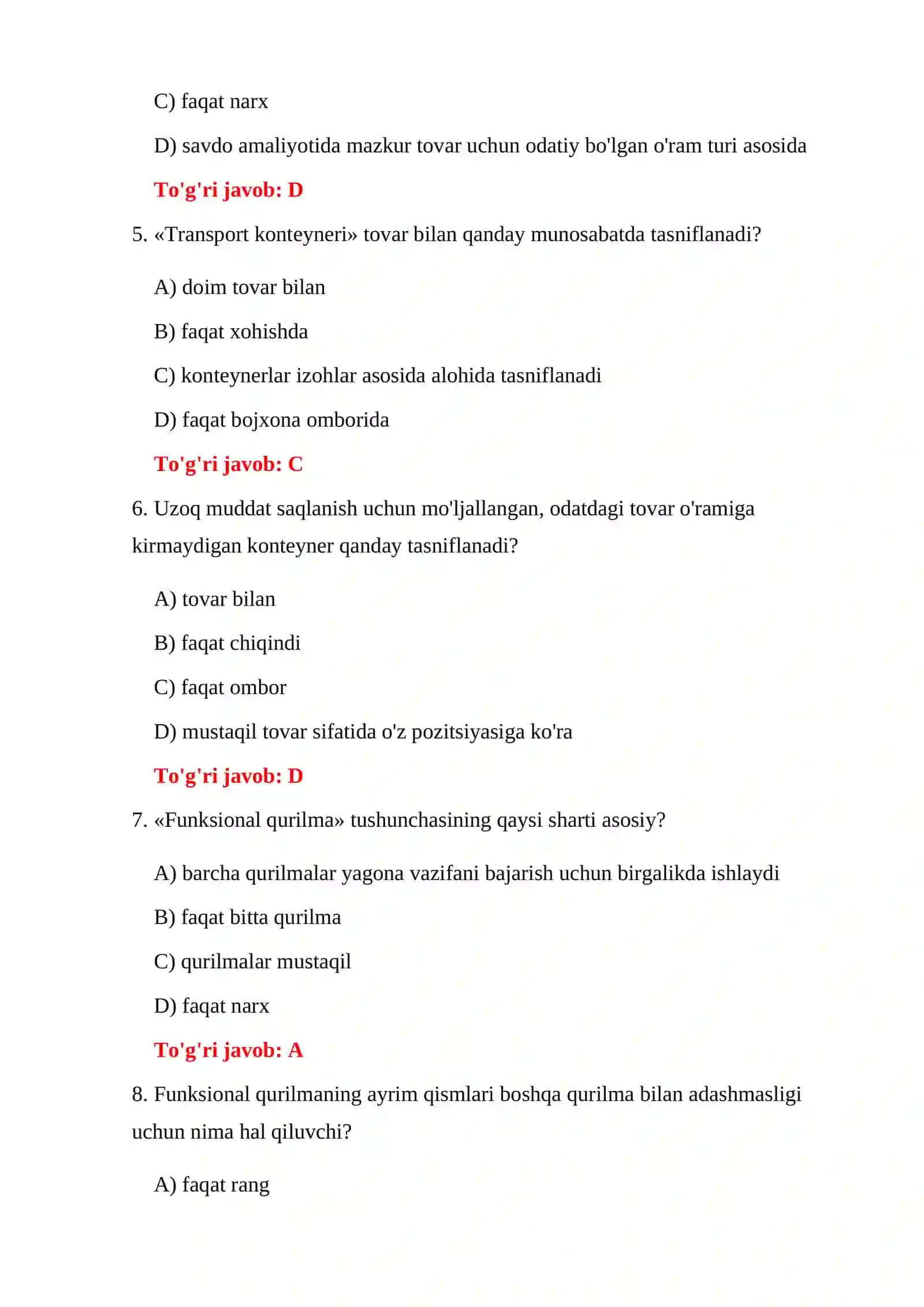 TIF TN TESTLARI 4