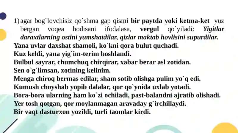 Ergash gaplar 4