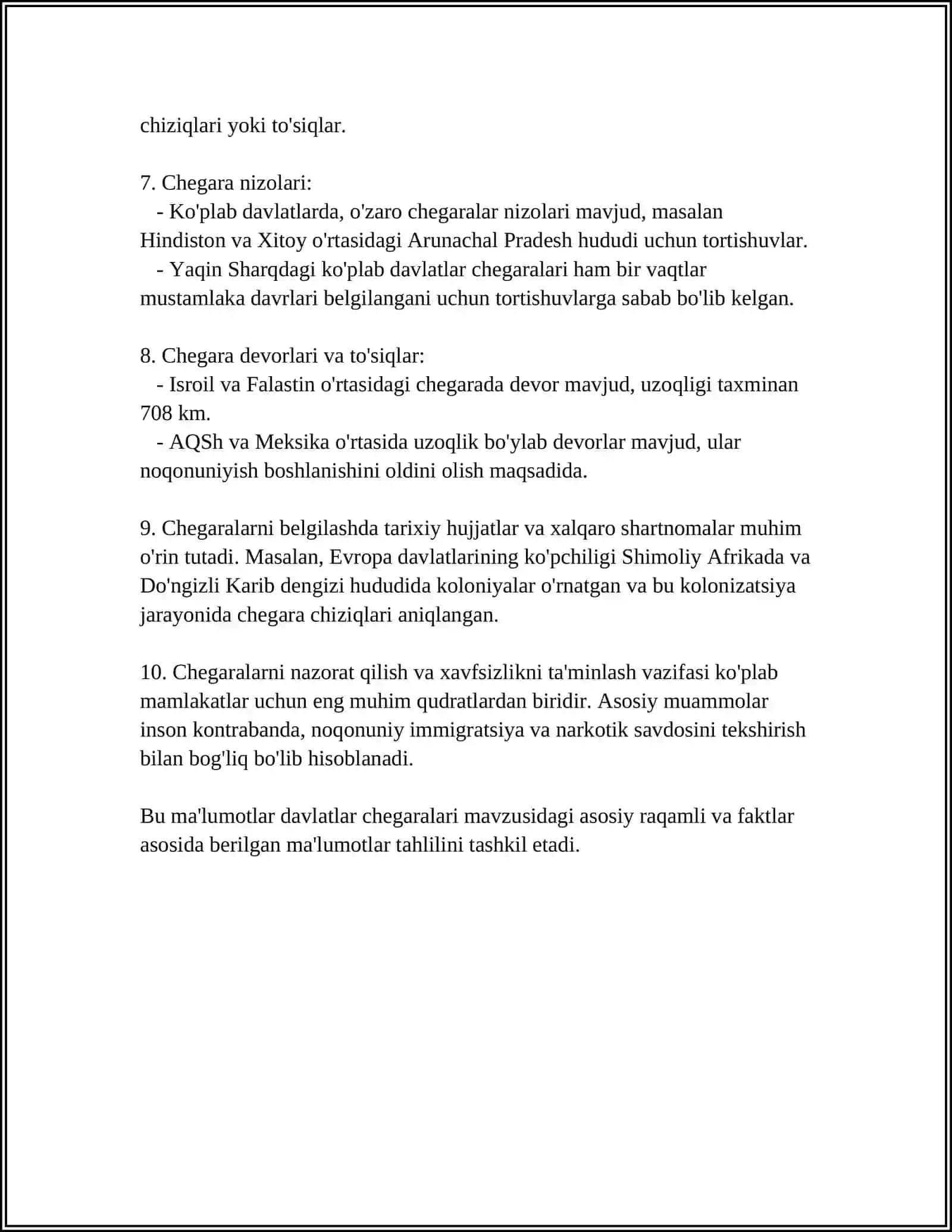 F.RASELNING " SIYOSIY GEOGRAFIYA" ASARIDA DAVLAT VA BORLIQ MASALALARI 4