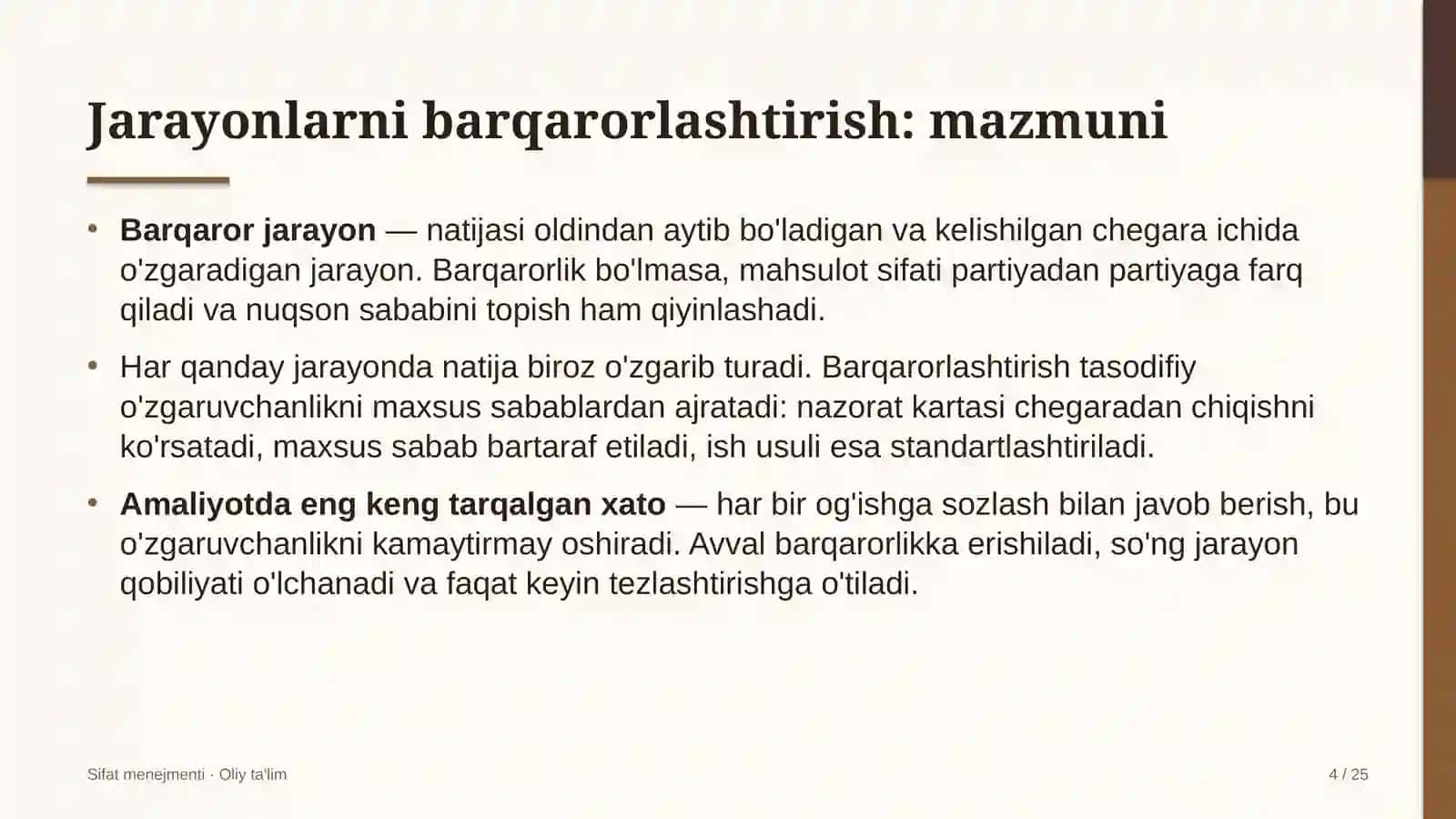 prodyuserlik markazlarida ishlab chiqarish jarayonlarini barqarorlashtirish 8074 4