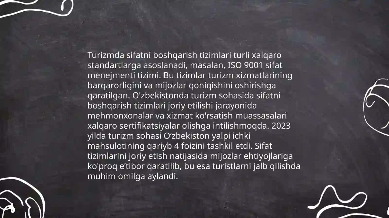 Glempinglar bo'yicha ishlab chiqilgan davlat standartlari 4