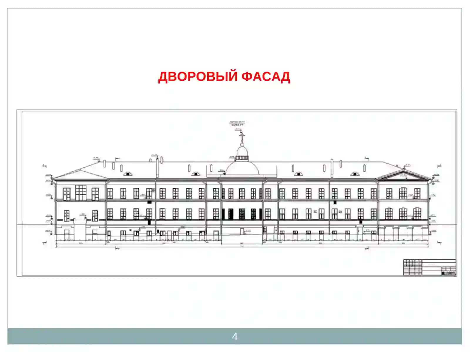 Фасады здания 4