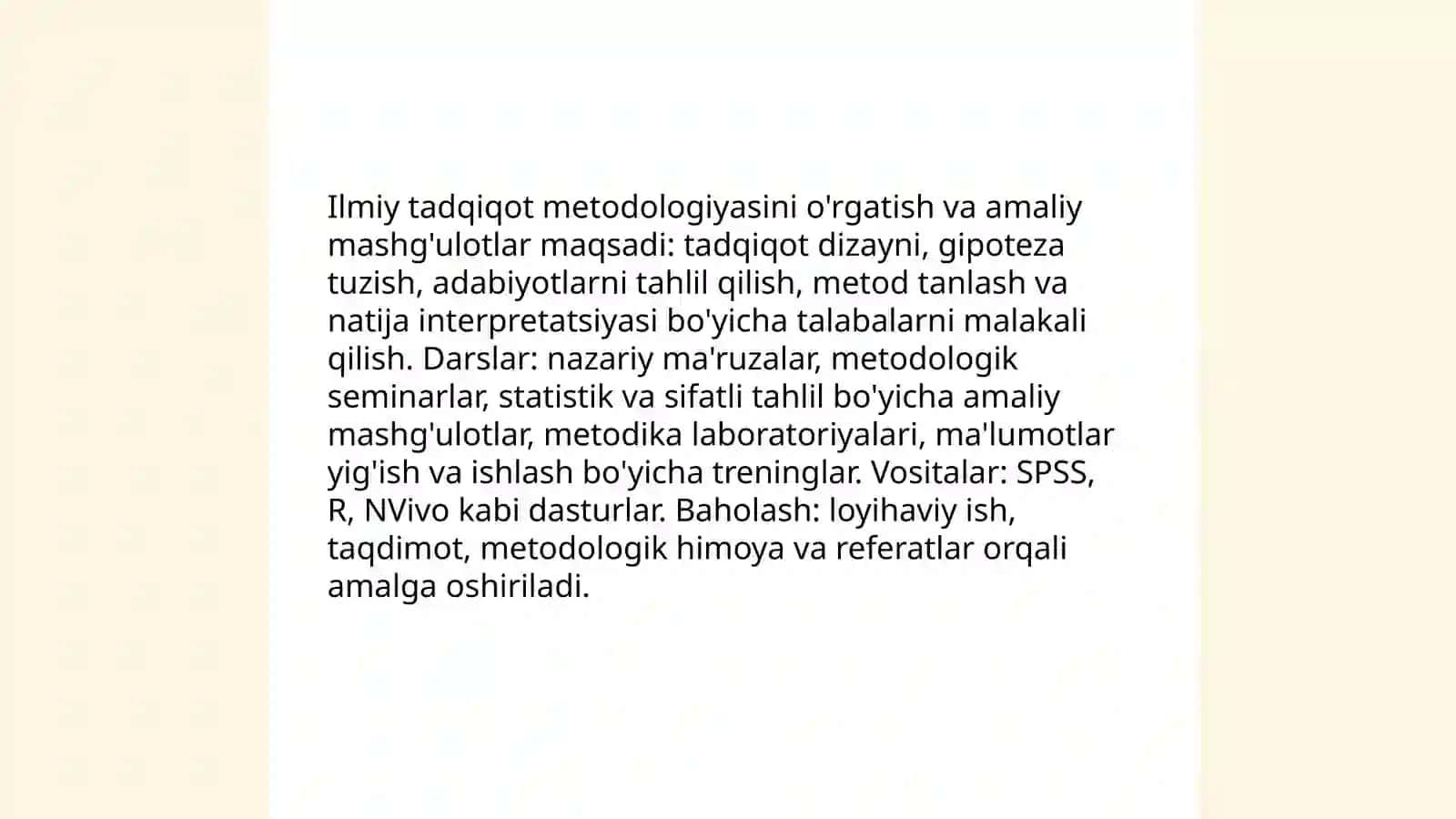 Talabalarni ilmiy tadqiqot mavzusi tanlashga yo'naltirish metodikasi 4