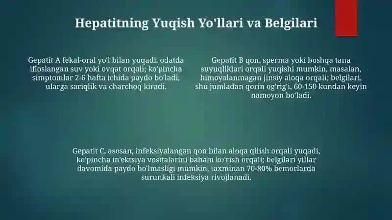 Gepatit kasalligi 4