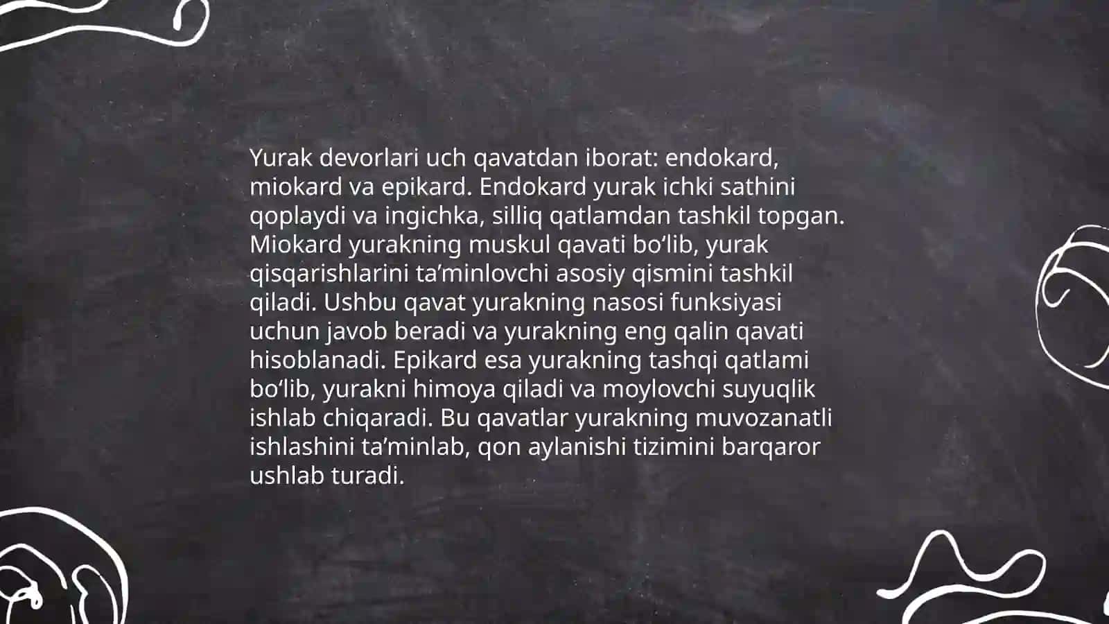 Yurak qon- tomir tizimining tuzilishi 4