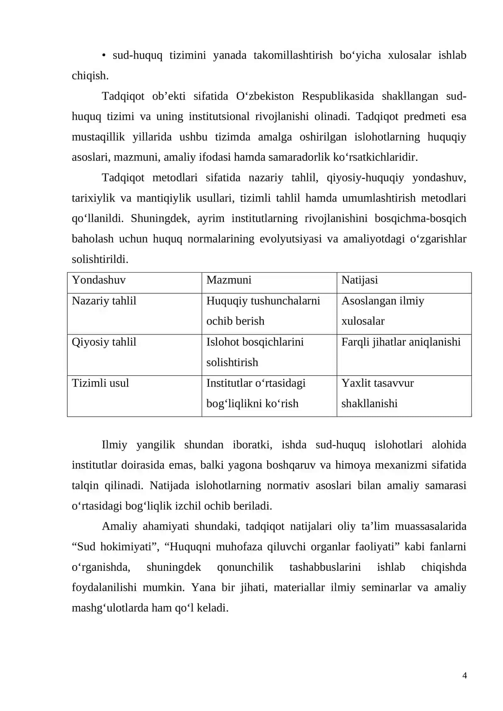 Mustaqil Oʻzbekistonning meʼyoriy-huquqiy asoslarining yaratilishi 4