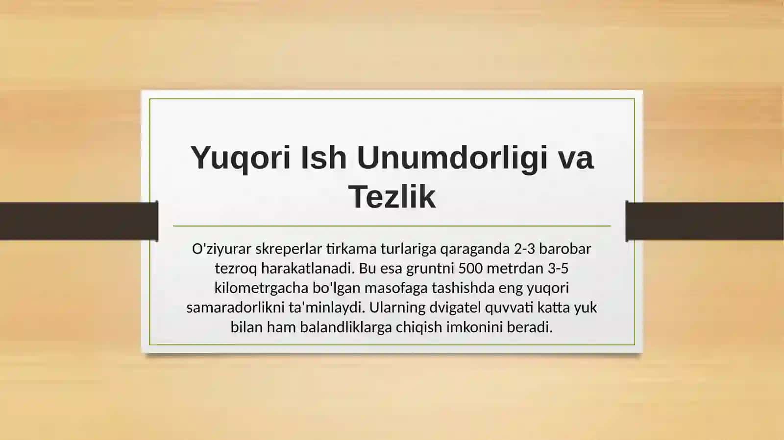 O'ziyurar Skreperlar: Zamonaviy Qurilish Texnikasi 4