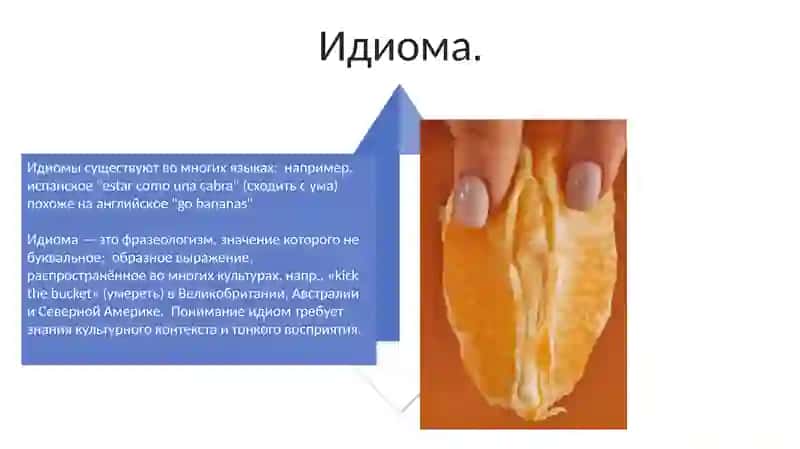 Идиома 4