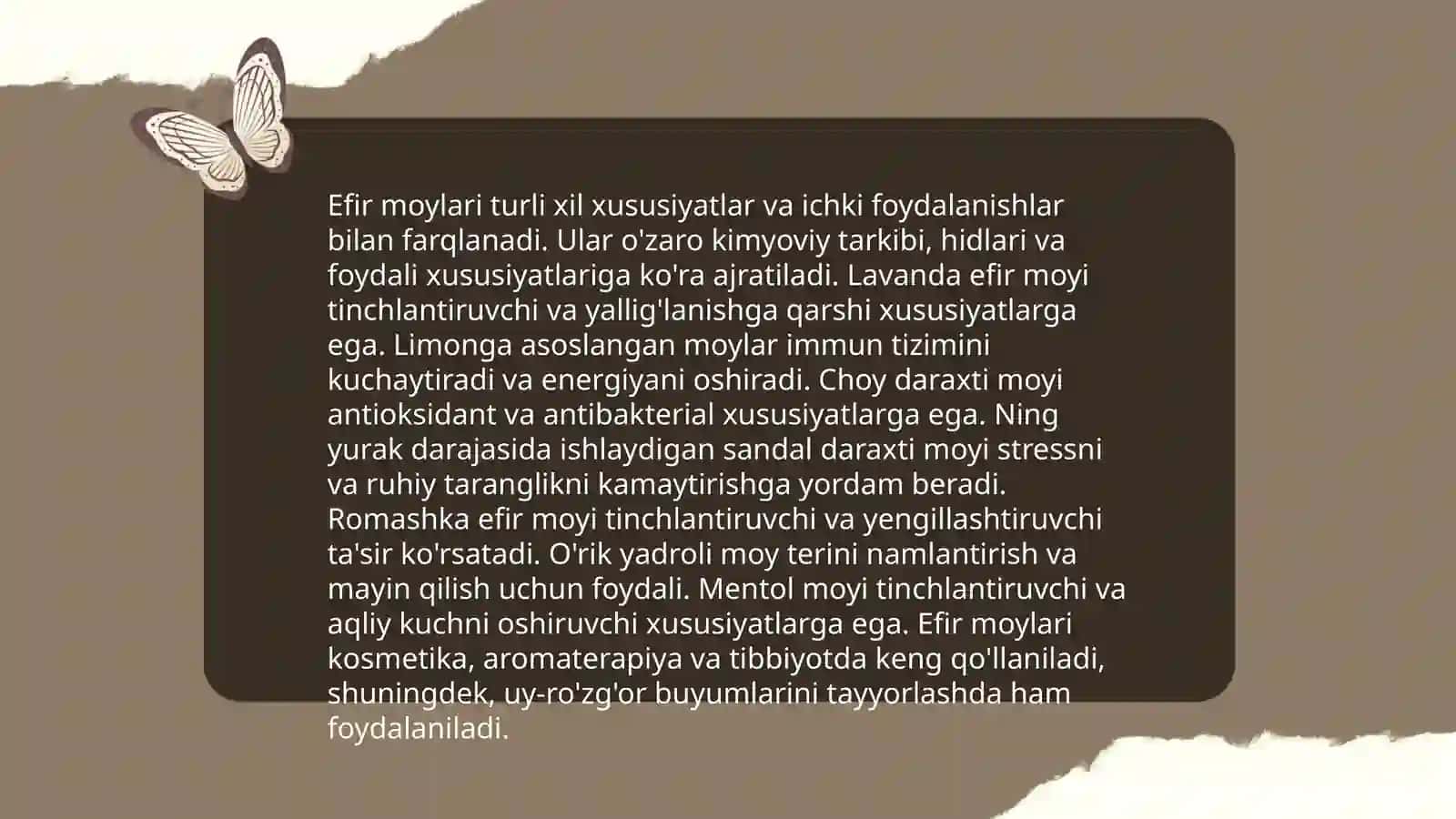 Efir moylari tarixi 4