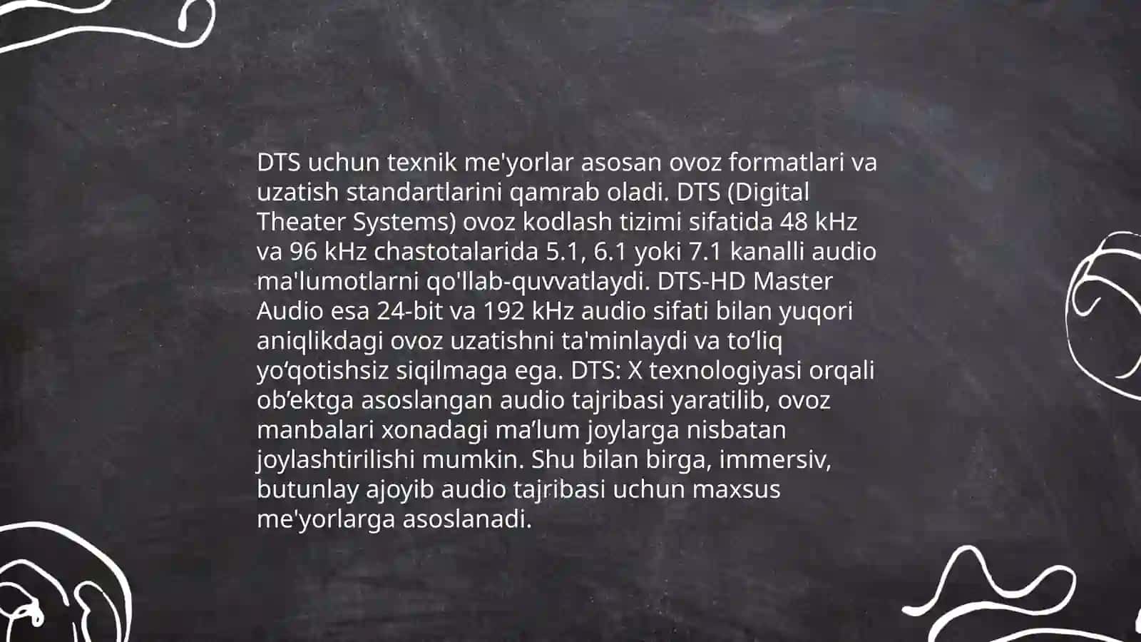 DTS talablari 4