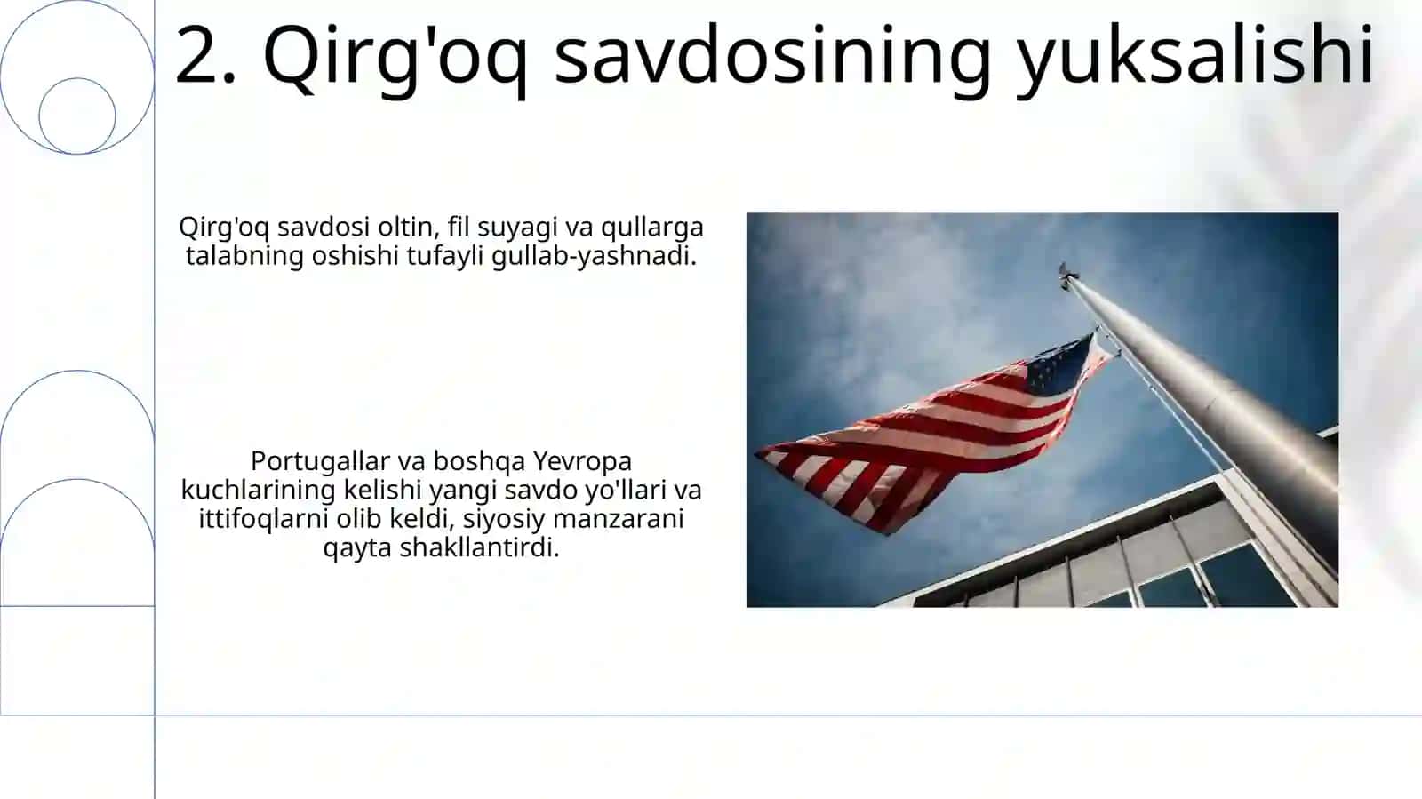 XVI-XVIII arsrlarda Sharqiy Afrika mamlakatlarida siyosiy vaziyat 4