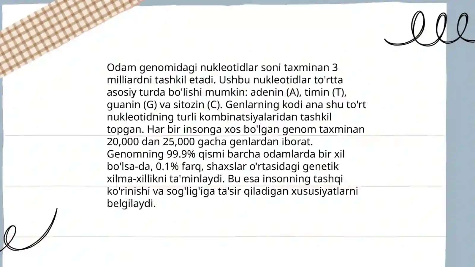 Odam genomi 4
