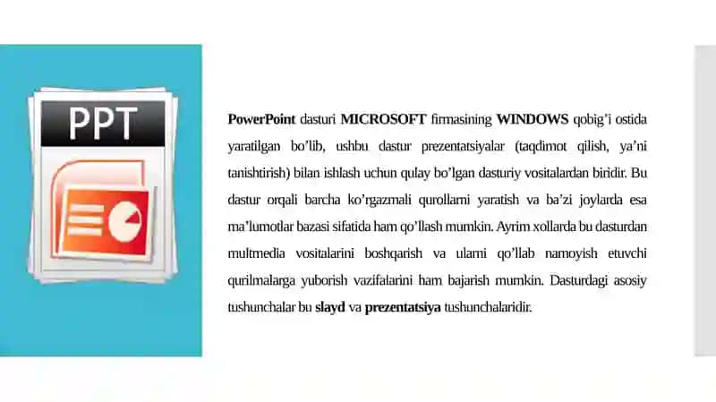 Powerpointdasturi 4