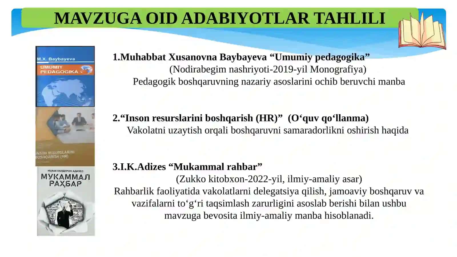 Menejerlik o‘quv kursi tinqlovchisi 4