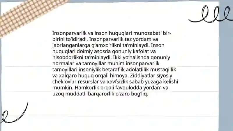 Dunyo diarida insonparvarlik g'oyalari 4