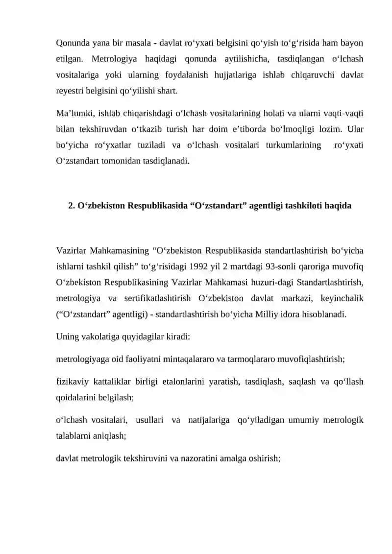 Standartlashtirish bo‘yicha Davlat nazorati 4