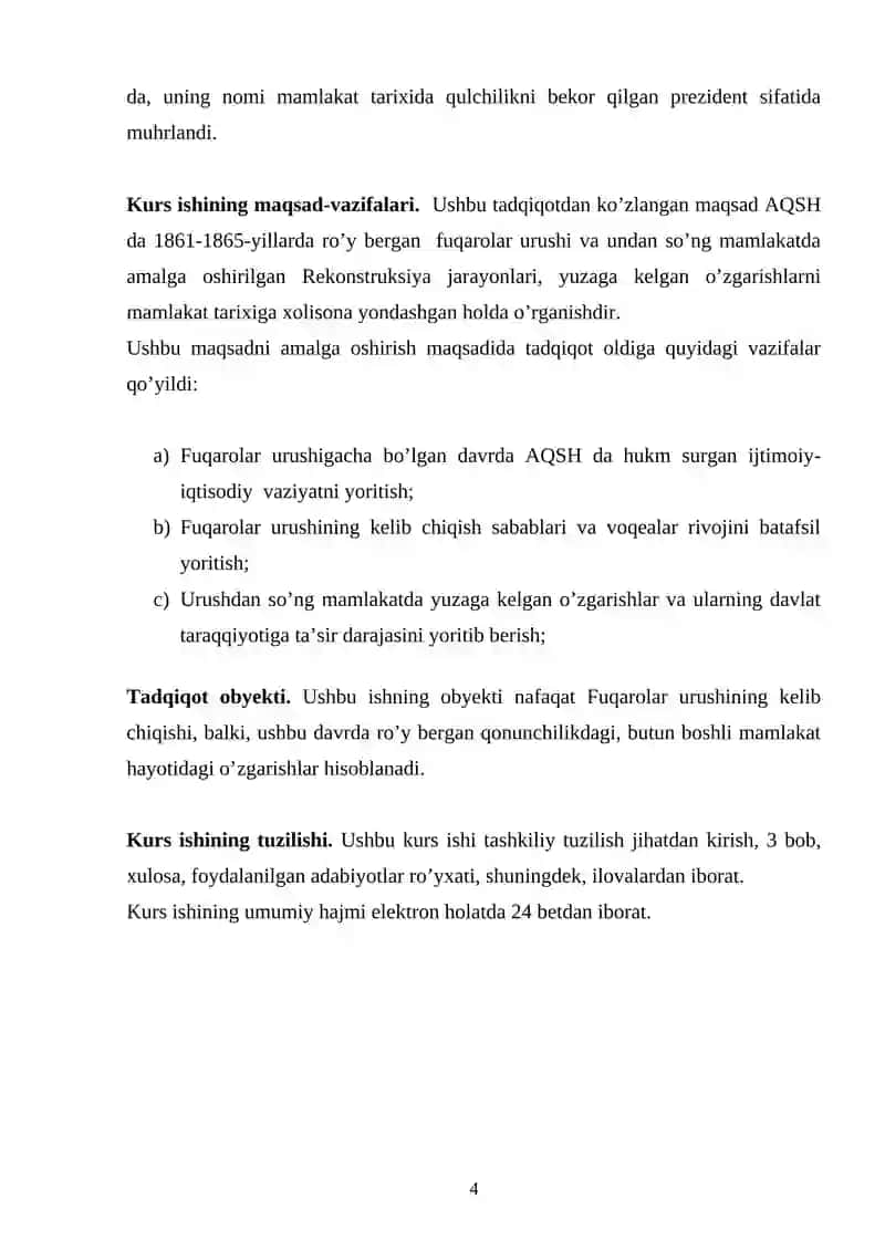 Kurs ishi 4