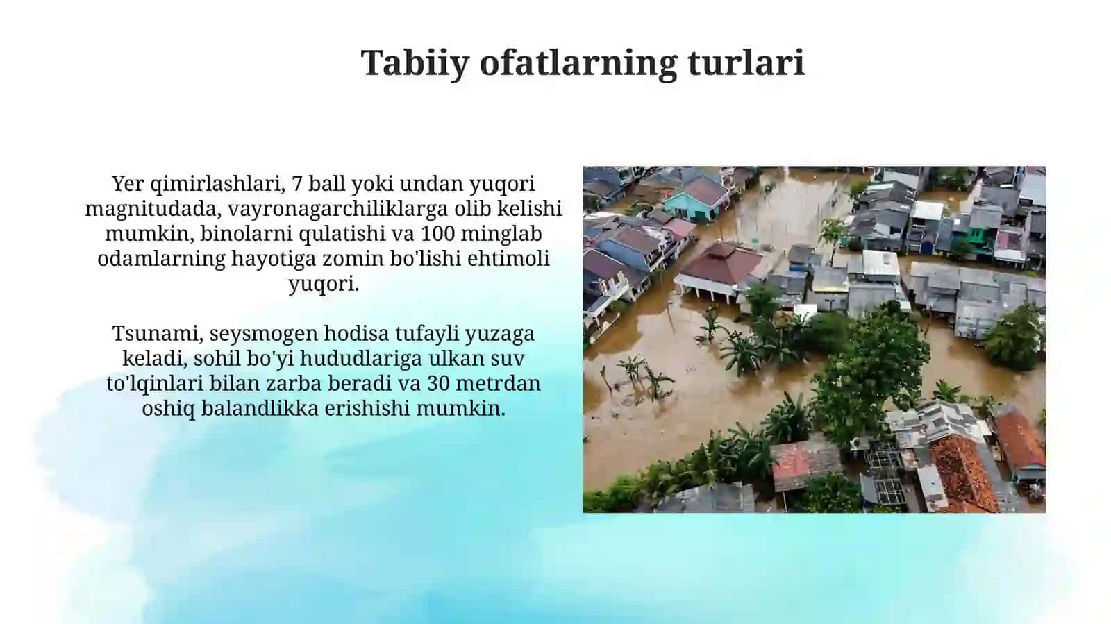 Tabiiy ofatlar va ularing ogibatlari 4