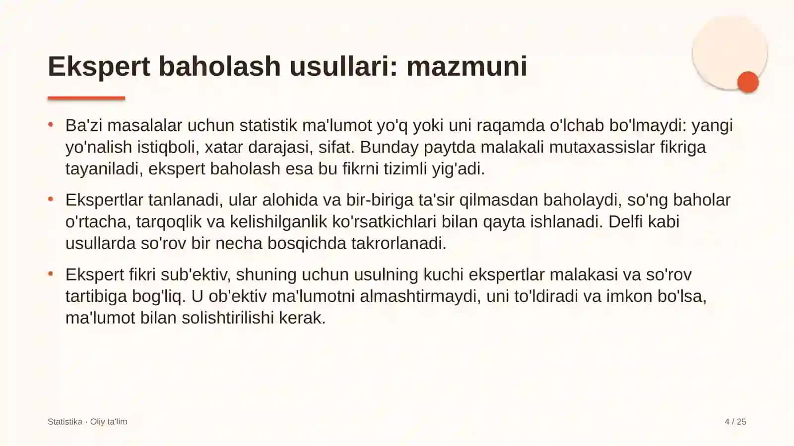 Chiqindi poligonlarida ekspert baholash usullari 4