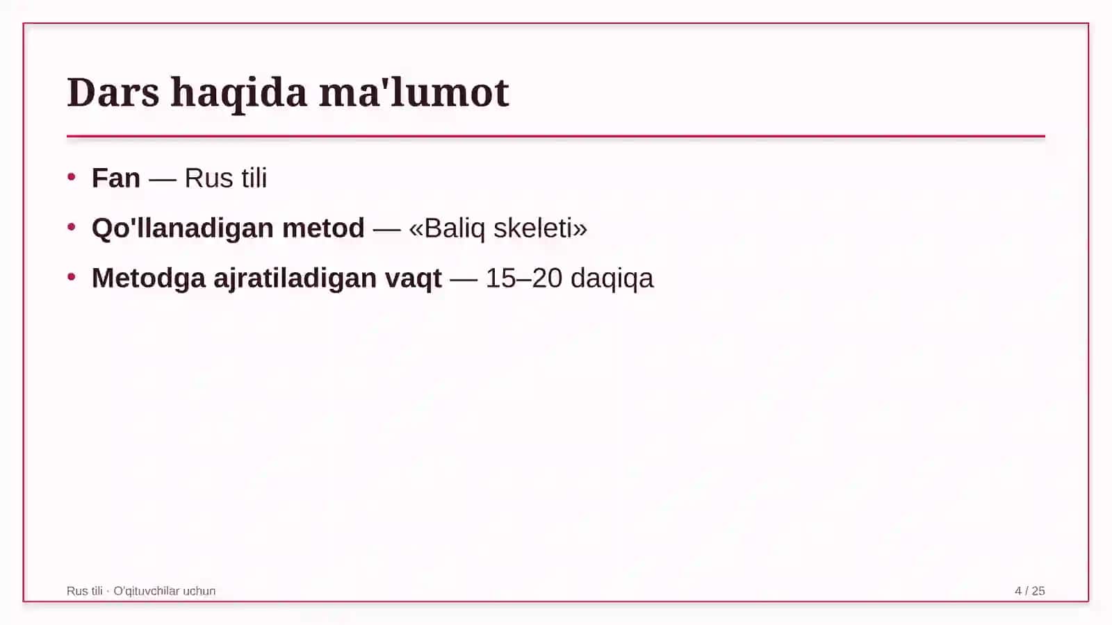 rus tili darslarida baliq skeleti metodidan foydalanish 4687 4