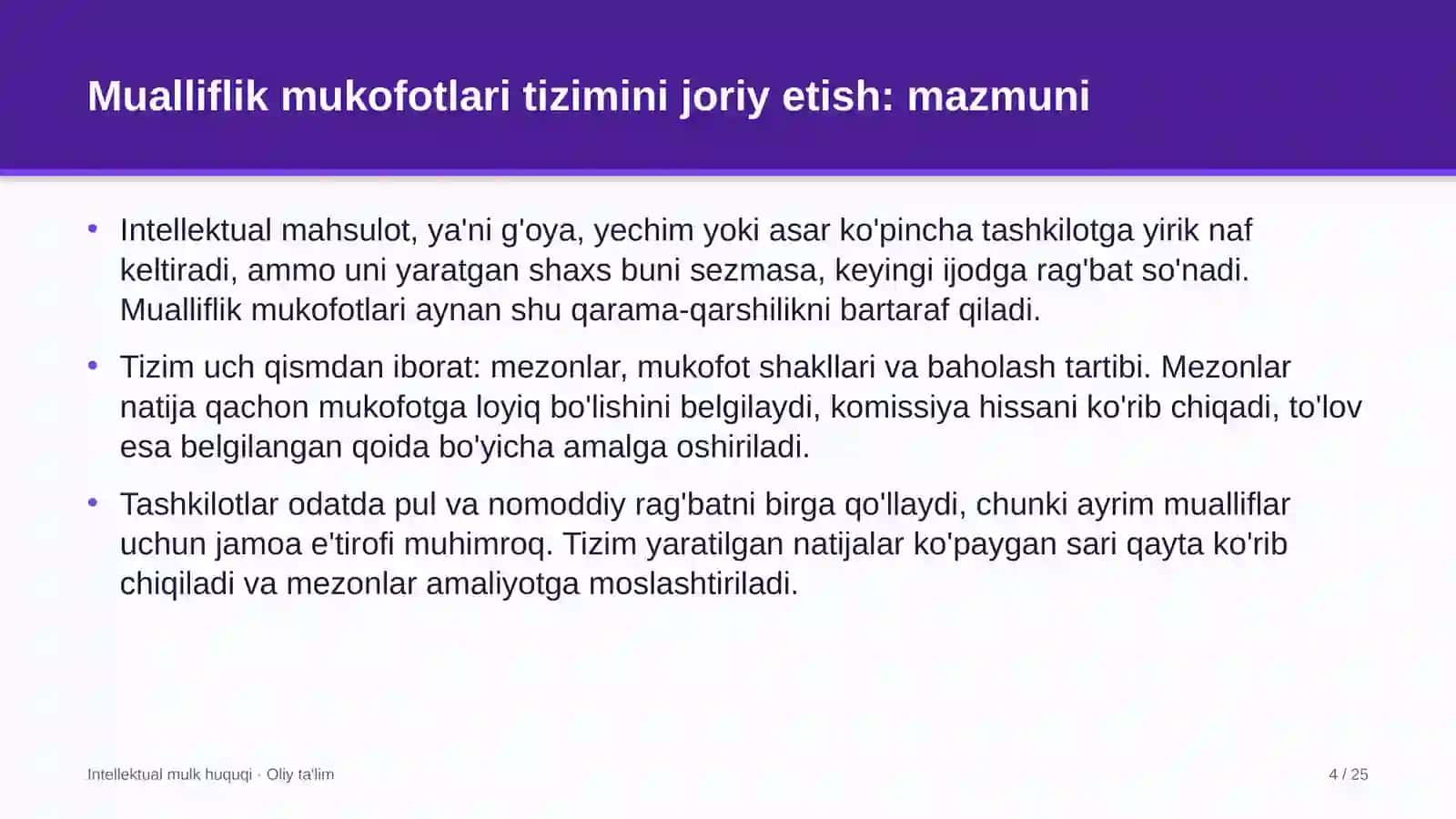 ekspeditorlik kompaniyalarida mualliflik mukofotlari tizimini joriy etish 6177 4