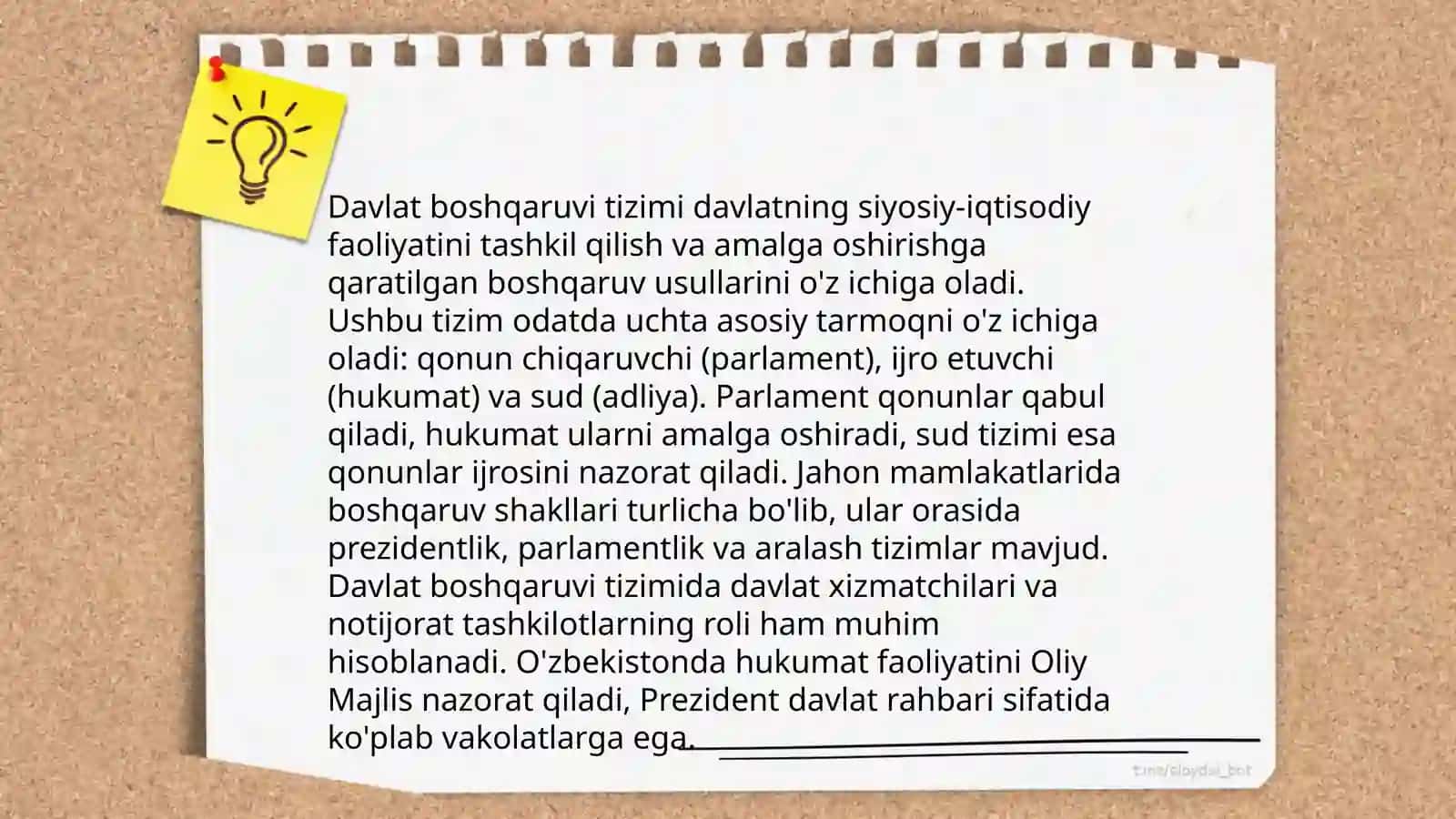 Davlat organlari tuzilishi 4