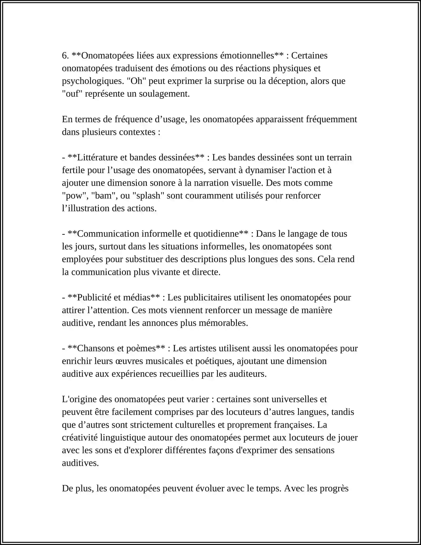 TRADUCTION DES ONOMATOPÉES DANS UN TEXTE LITTÉRAIRE 4