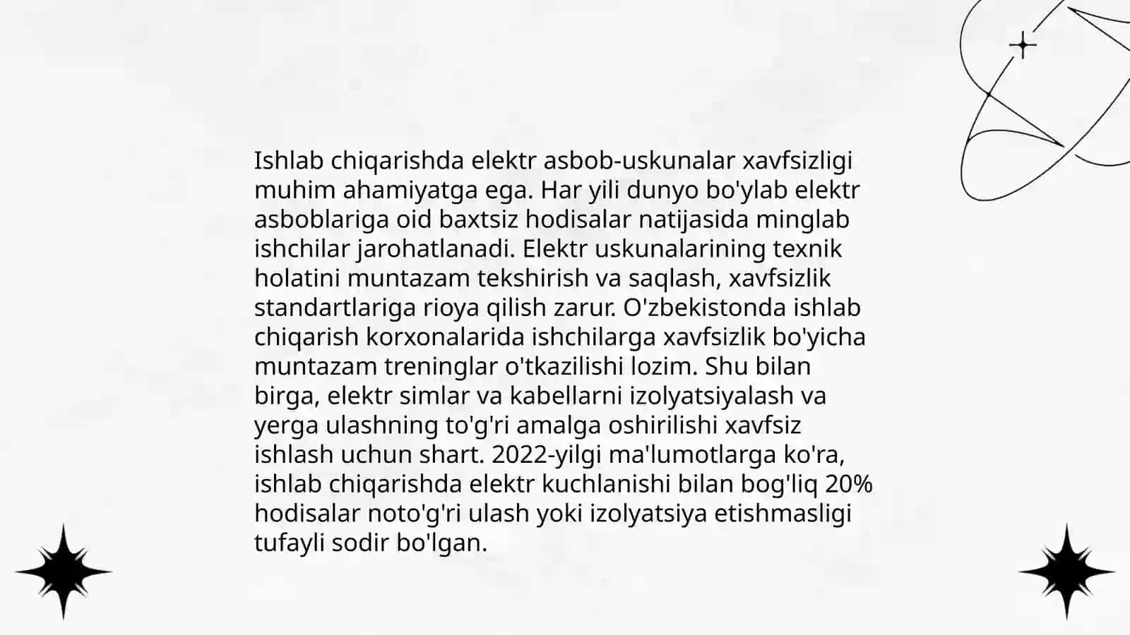 Elektr xavfsizlik asoslari 4