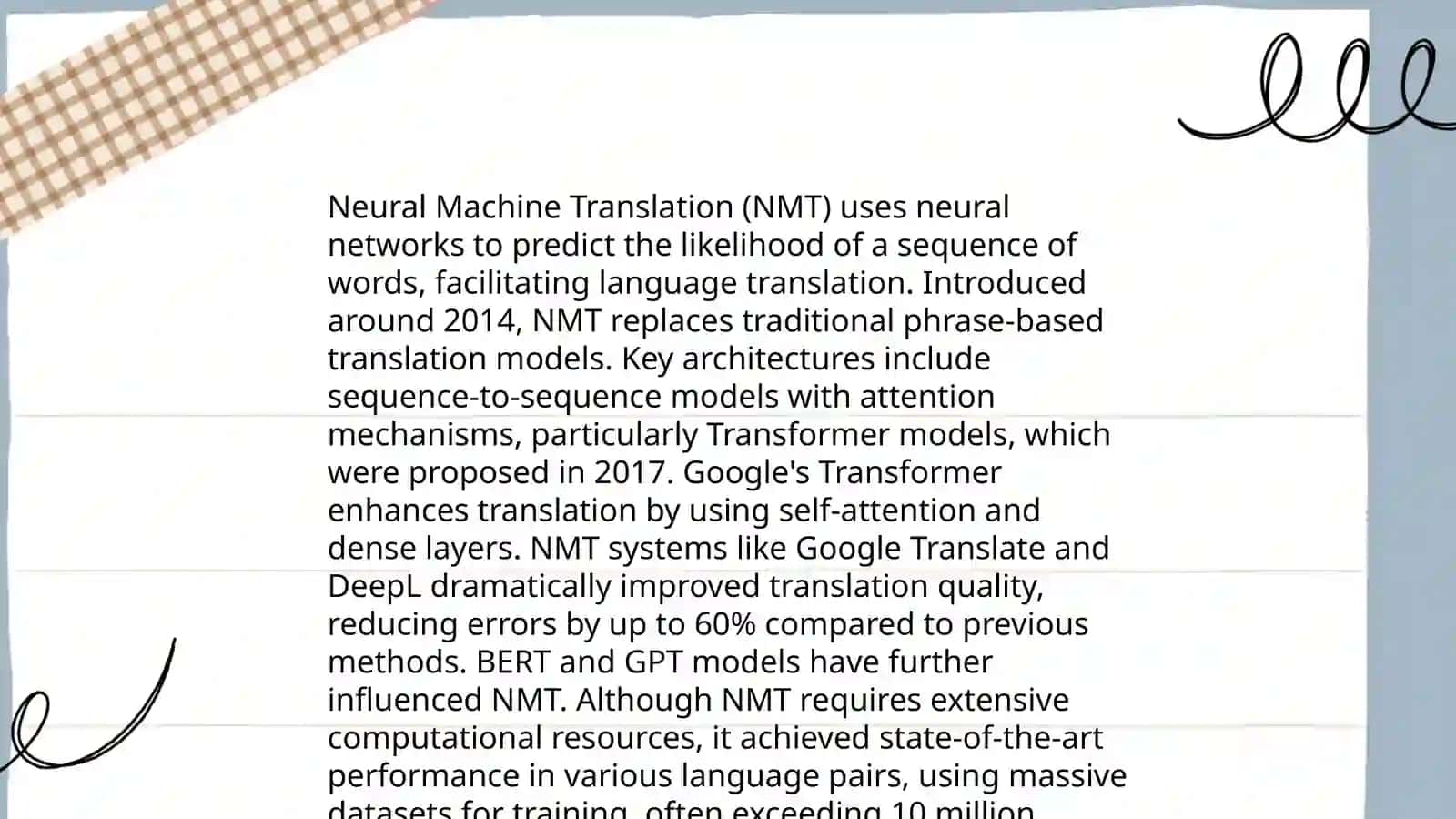 Machine Translation Technologies 4