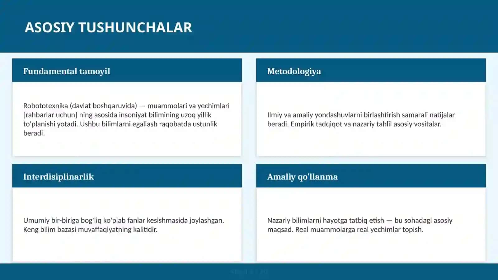 Robototexnika (davlat boshqaruvida) — muammolari va yechimlari [rahbarlar uchun] 4