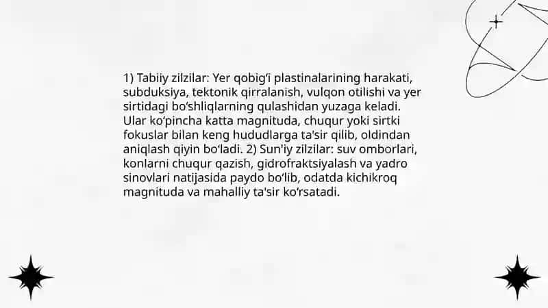 Zilzila va uning oqibatlari 4