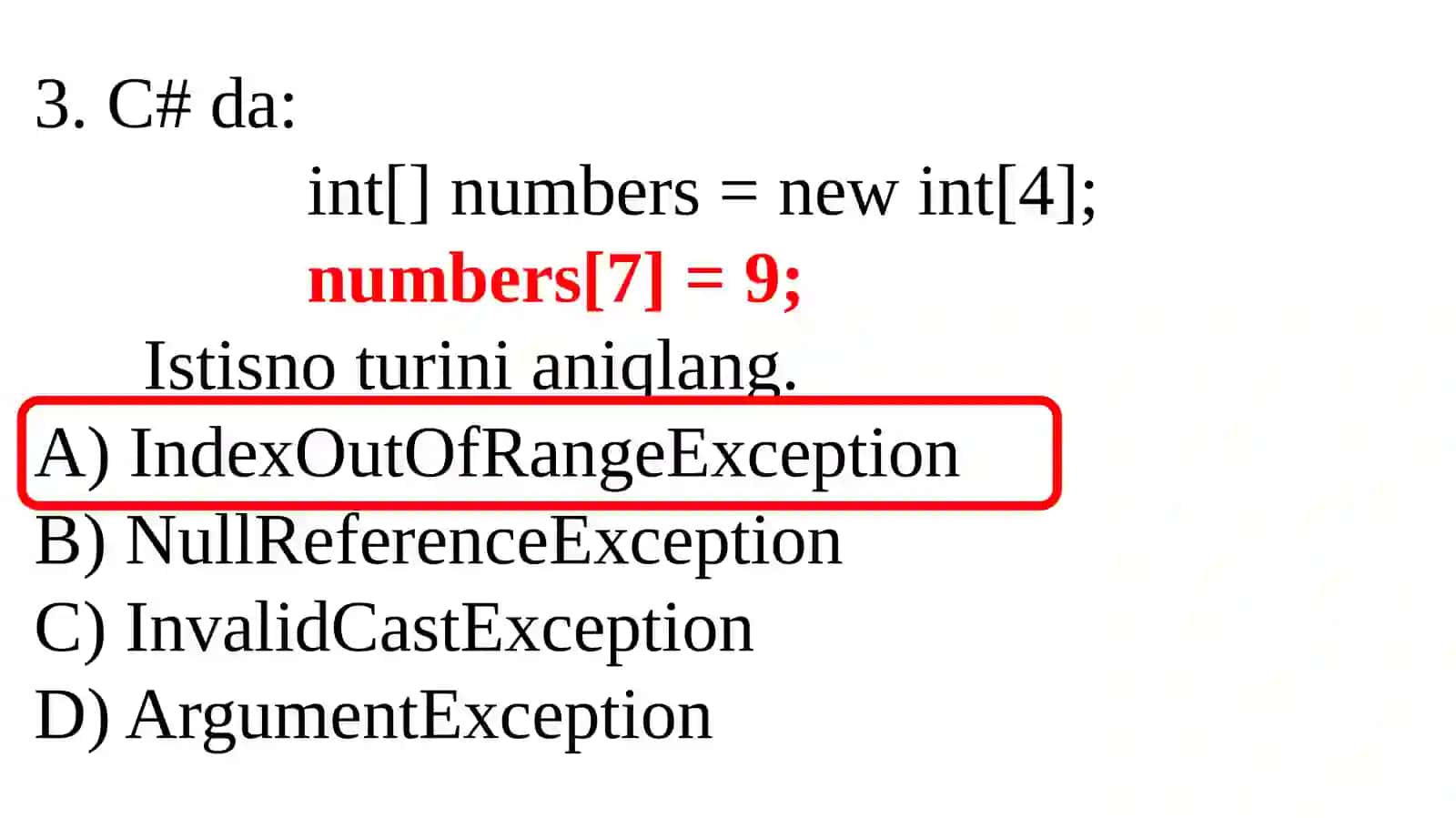 C#tilidaOb’yektgayo`naltirilgandasturlash:Interfeyslar 4