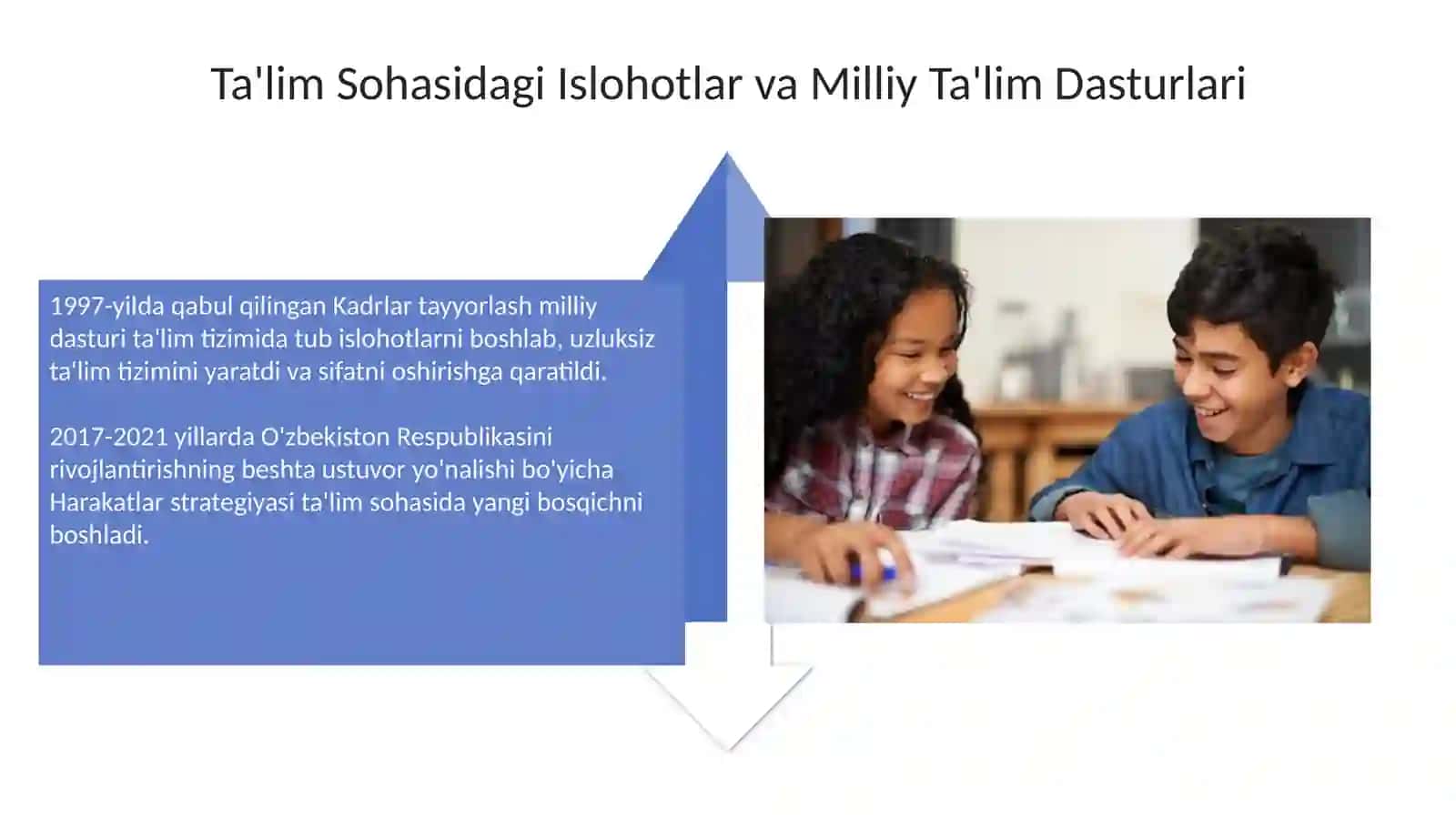Mustaqil O'zbekiston ta'lim tizimi. Mustaqillik yillarida pedagogik fikrlar rivoji 4