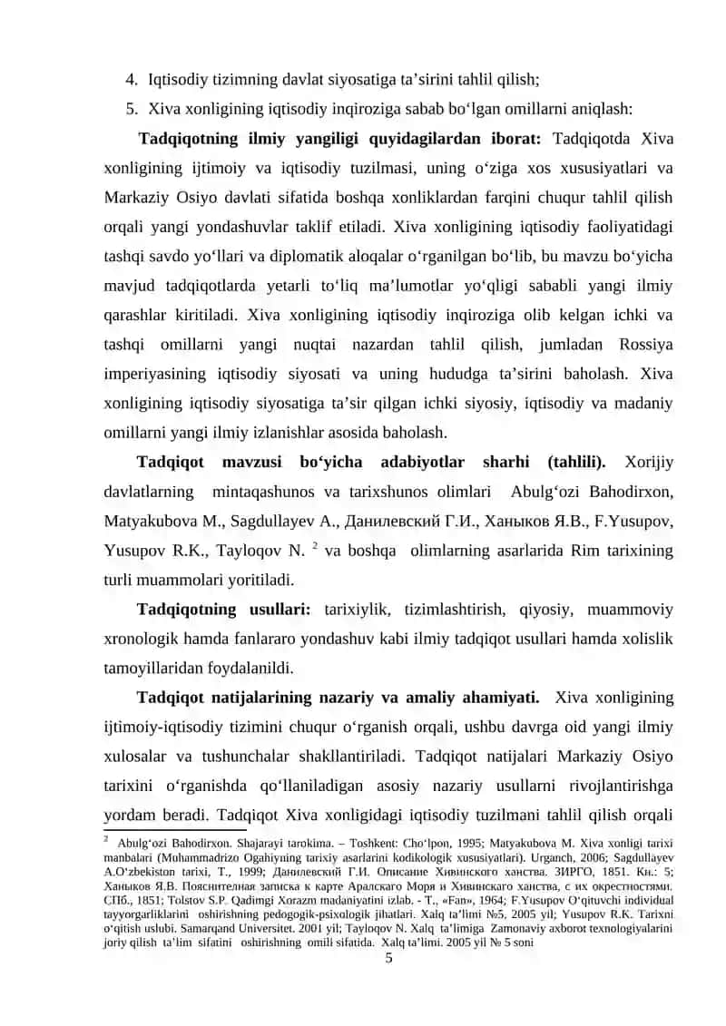 XIVA XONLIGIDA IJTIMOIY-IQTISODIY HAYOT 4