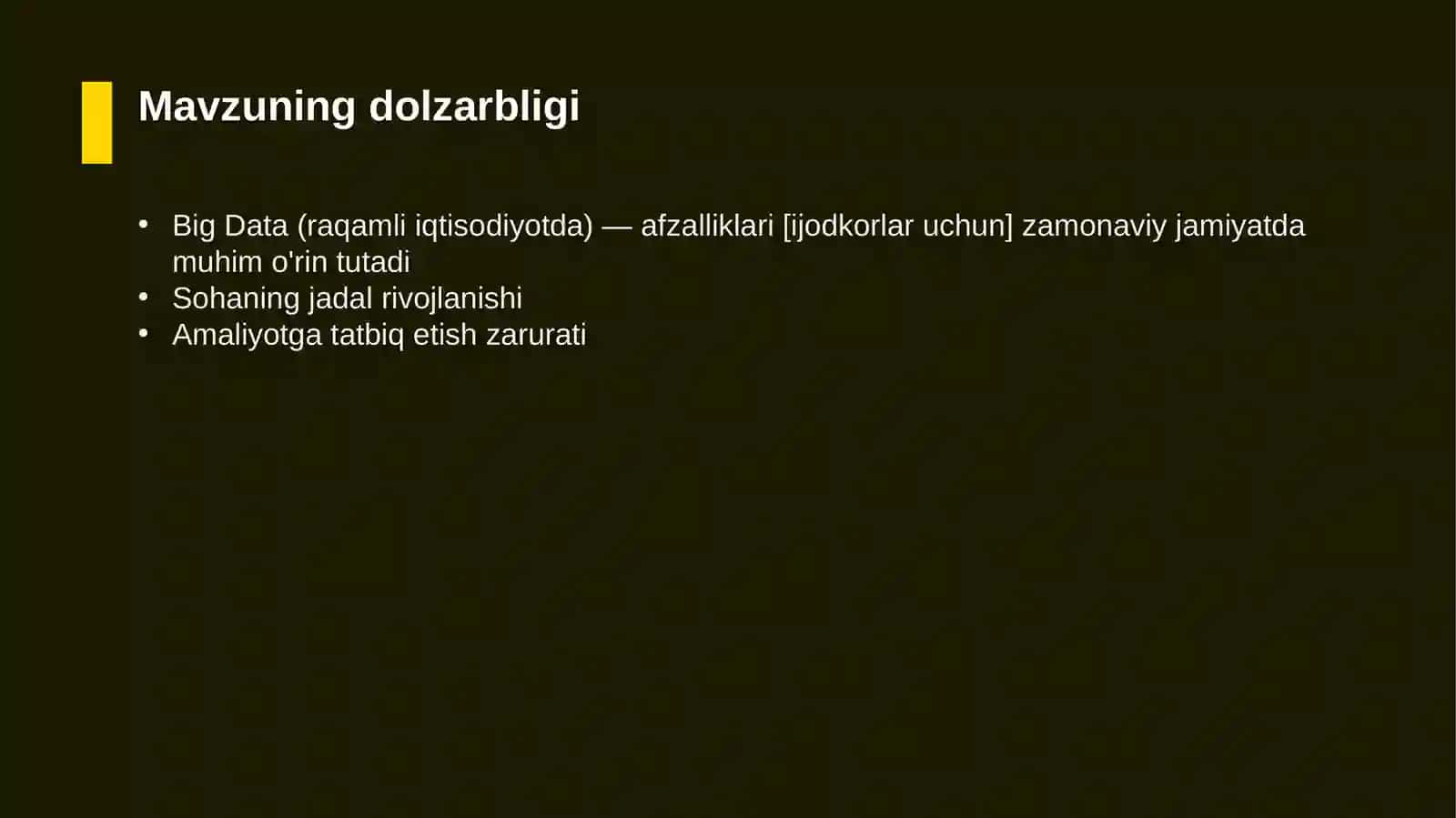 Big Data (raqamli iqtisodiyotda) — afzalliklari [ijodkorlar uchun] 4