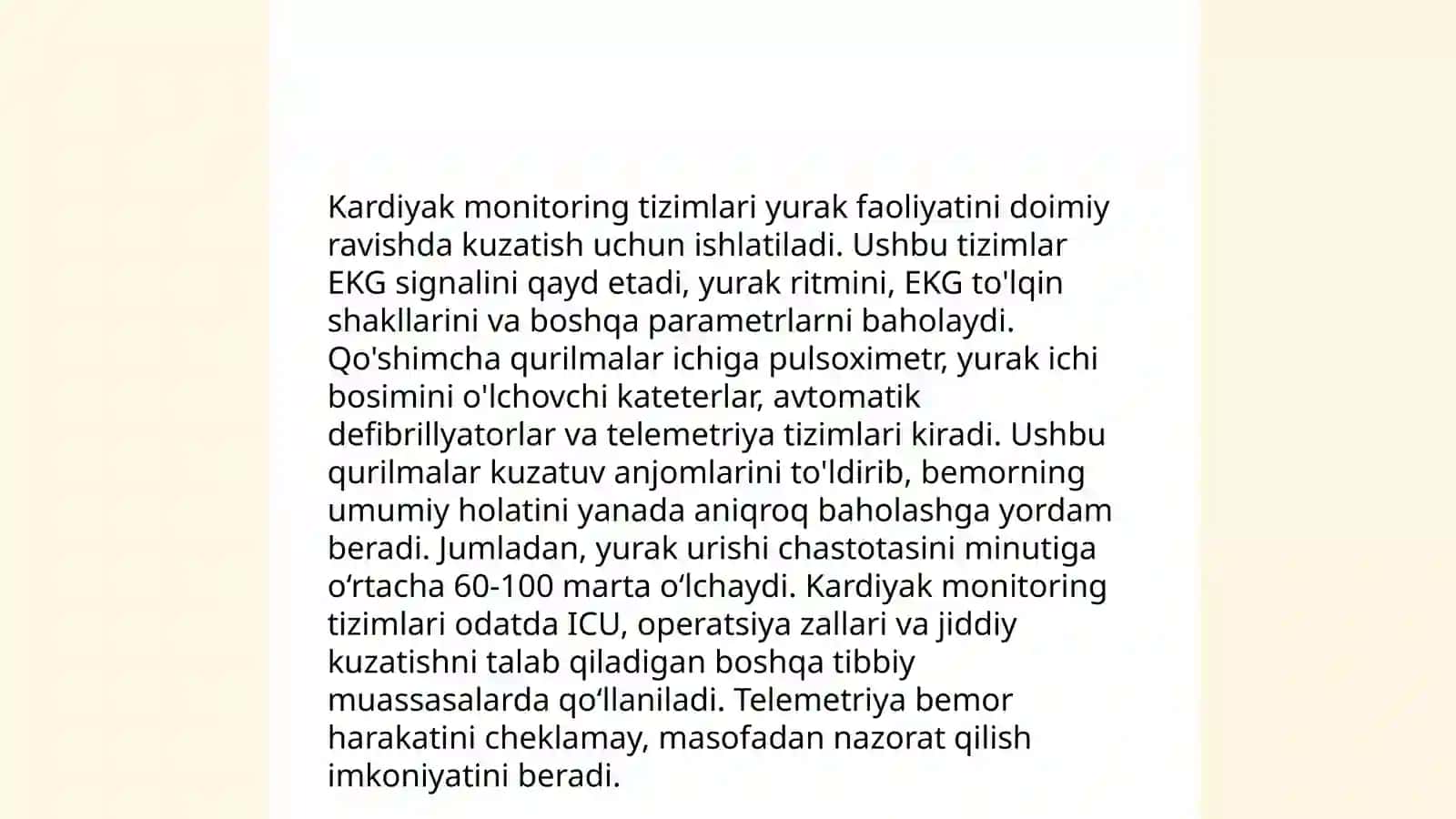 Tibbiy ta'limda va tibbiyotda kompyuterning qòshimcha qurilmalarining qòllanilishi va tadbiq etilishi 4