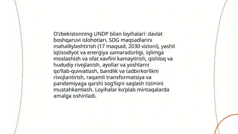 O’zbekistonning xalqaro tashkilotlar bilan hamkorlik aloqalari 4