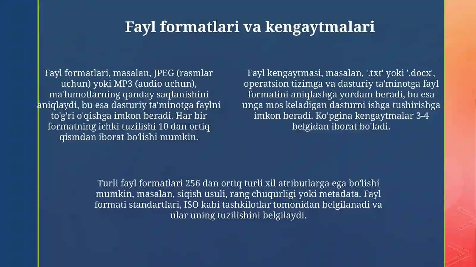 Fayl turlari 4