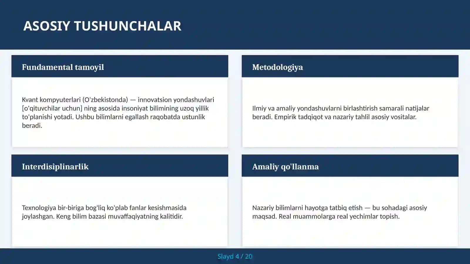 Kvant kompyuterlari (O'zbekistonda) — innovatsion yondashuvlari [o'qituvchilar uchun] 4