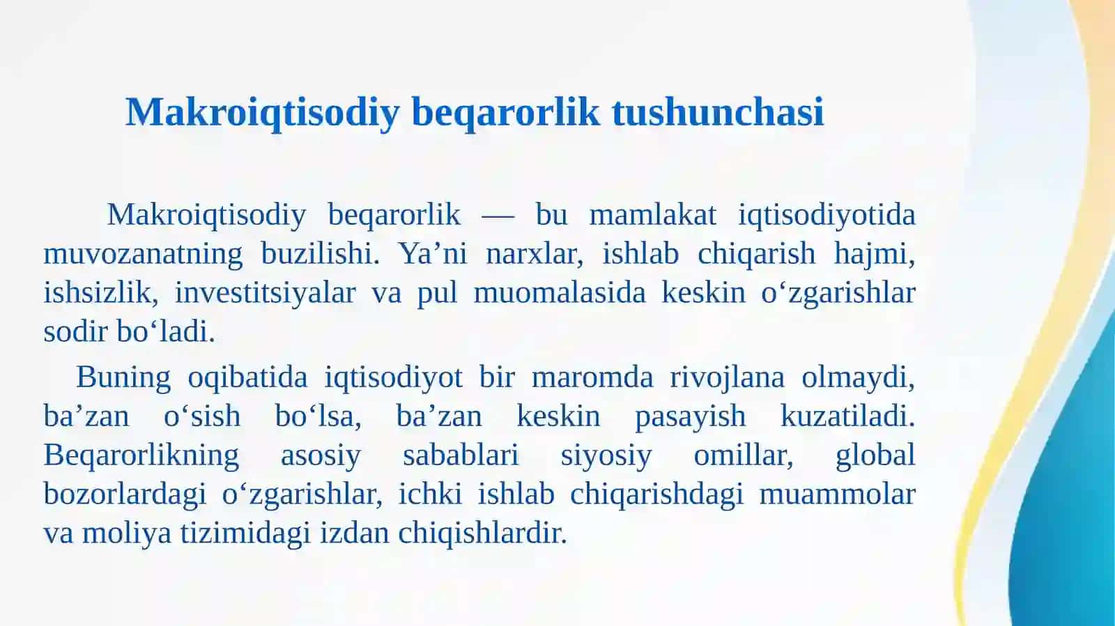 Makroiqtisodiy beqarorlik: inqiroz va uning turlari 4