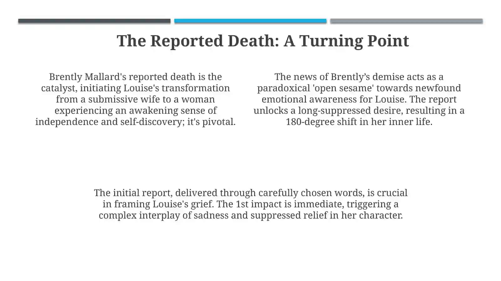 Emotional Transformation and Literary Devices in 'The Story of an Hour' 4