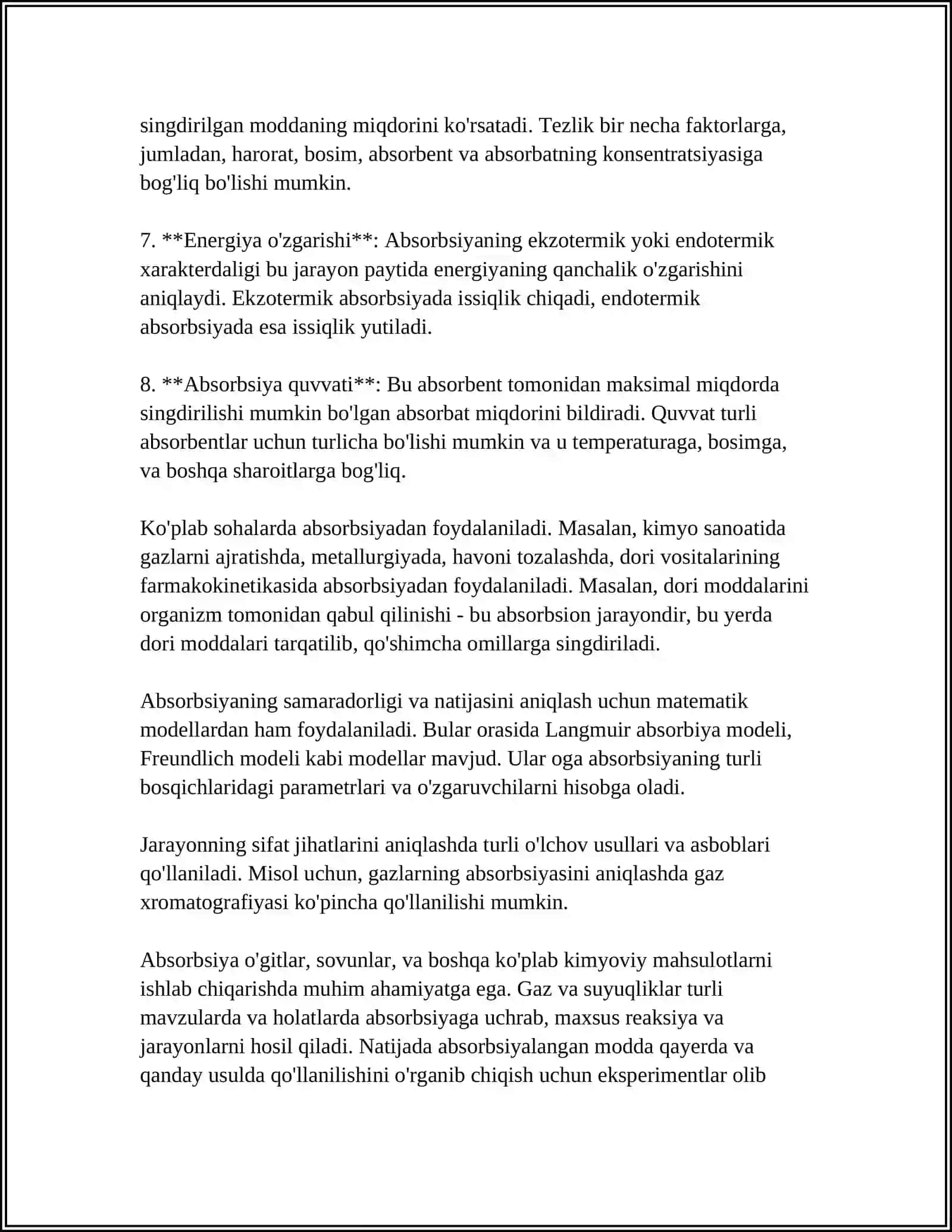 ABSORBSIYA VA ADSOSBSIYA USULLARI 4