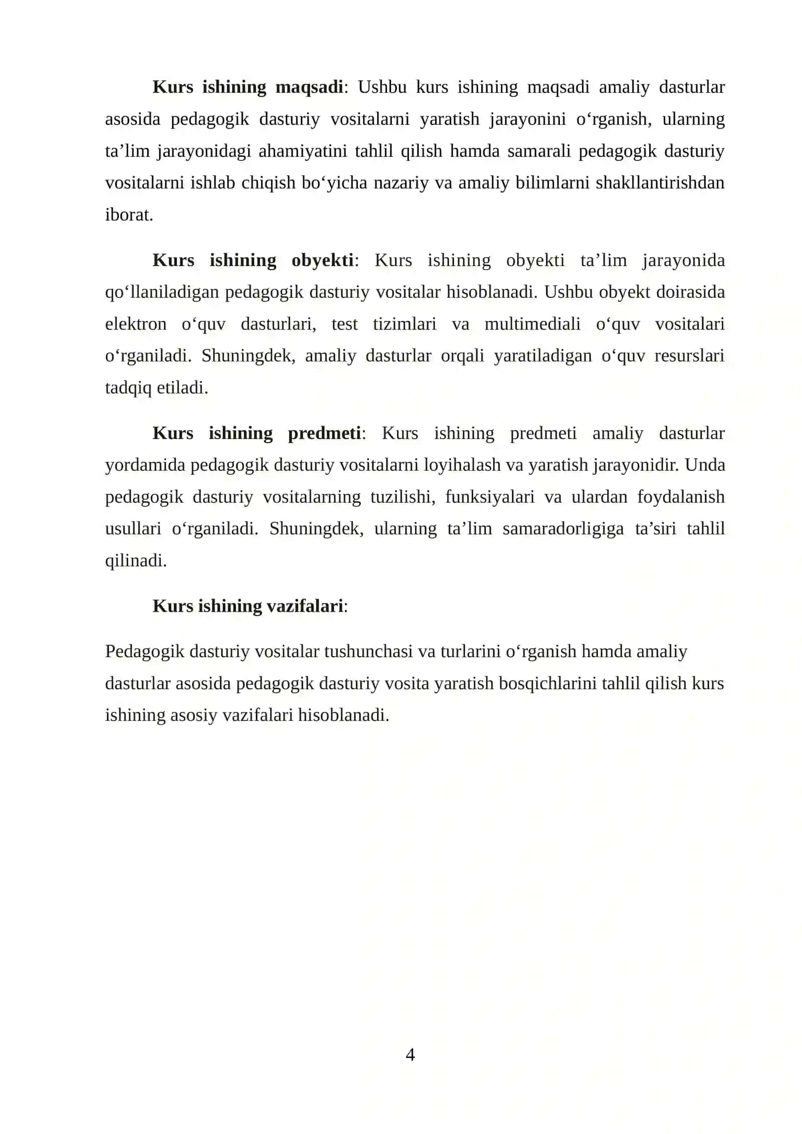 Amaliy dasturlarda pedagogik dasturiy vositalar yaratish 4