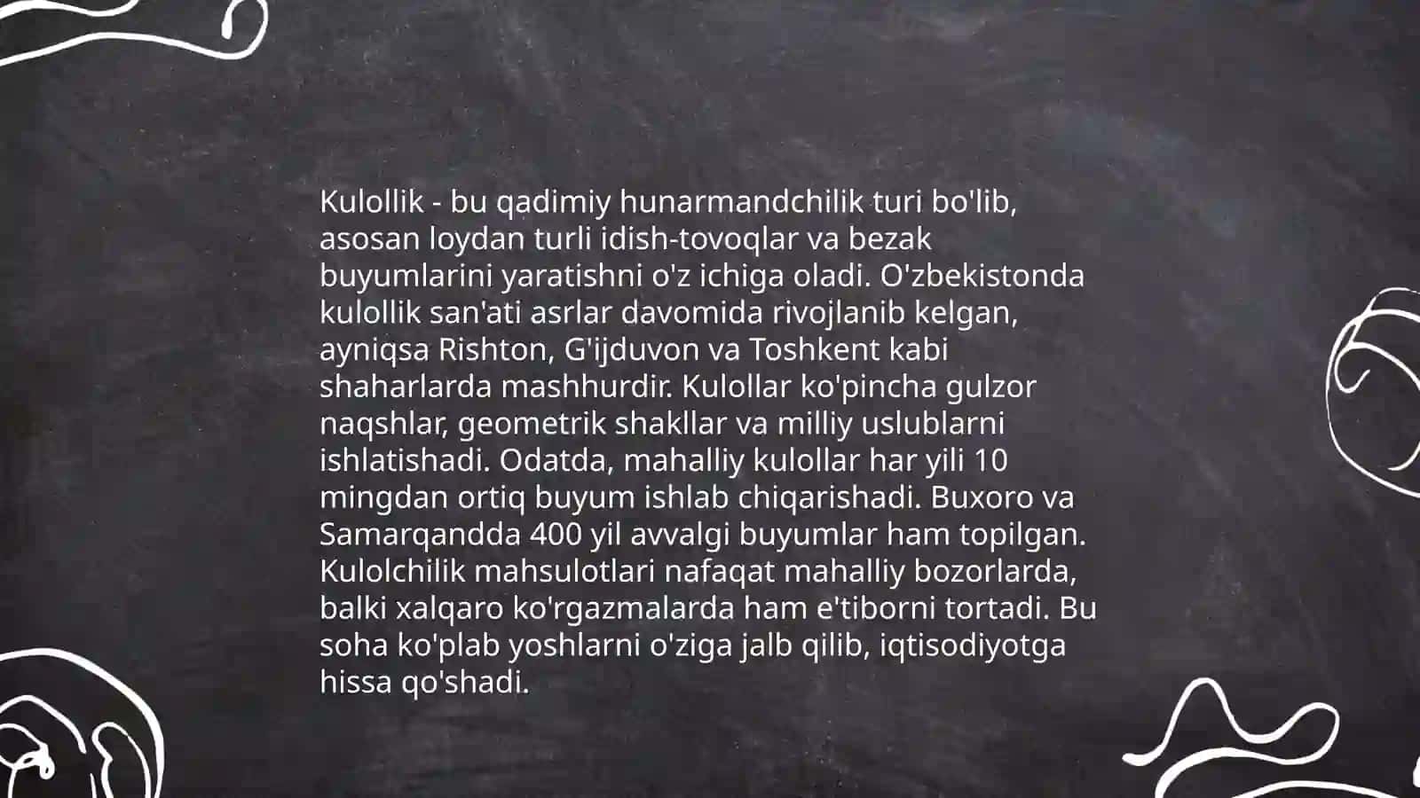 Kasb hunarga oid leksika 4