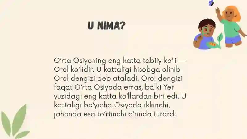 Orol dengizi haqida 4