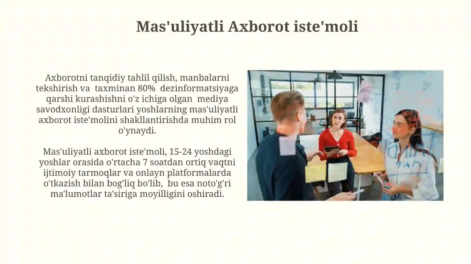 Axborot Manbalariga Munosabat 4
