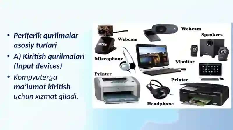 Periferik qurilmalar ta’rifi va turlari 4