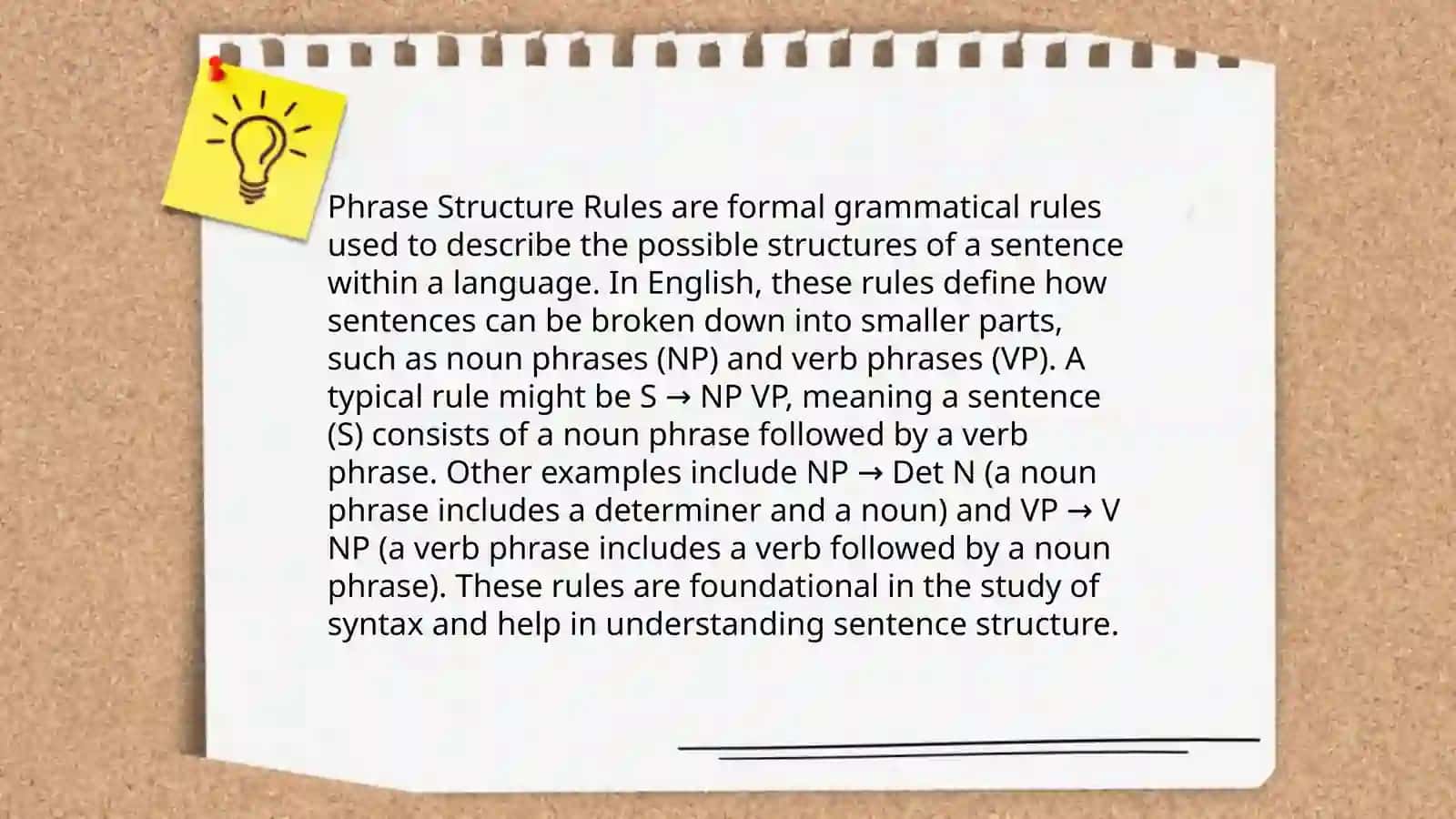 Syntax in Linguistics 4